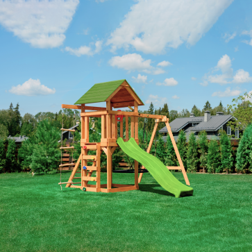 Детский игровой комплекс UNIX Kids (6 in 1) Light Green - 16